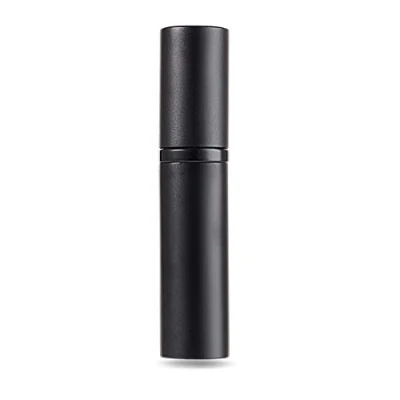 Afbeelding van AsaNana Navulbare parfumverstuiver, vultechniek zonder trechter, leeg, spuitfles voor reizen, handtas, onderweg, 5 ml (zwart)
