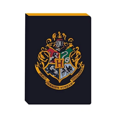 Afbeelding van Harry Potter Notitieboek Soft A5 Hogwarts Zwart