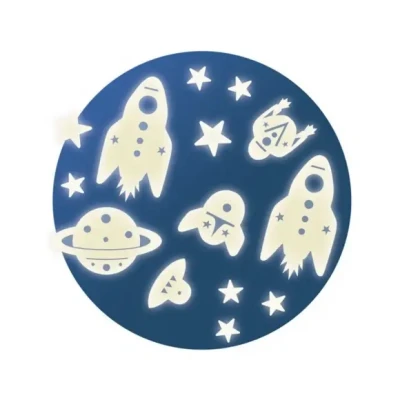 Afbeelding van Djeco glow in the dark ruimte