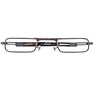 Afbeelding van Leesbril INY Fire Folding G5200 Antiek Zilver +2.50