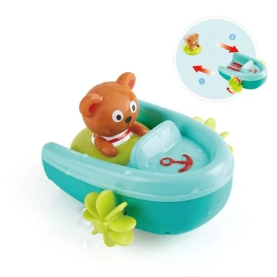 Afbeelding van Hape Badspeelgoed Tubing Pull Back Boat