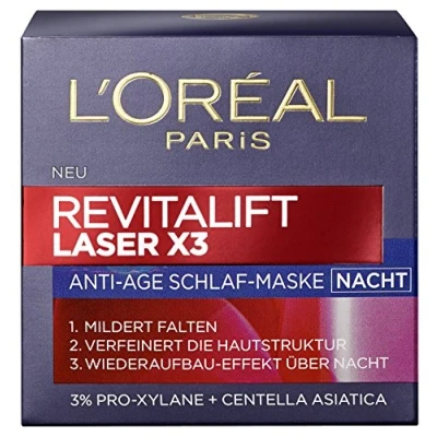 Afbeelding van L’Oréal Paris Skin Expert Revitalift Laser X3 nachtcrème anti rimpel 50 ml