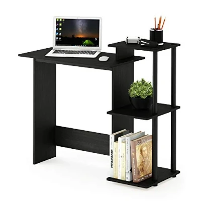 Afbeelding van Furinno Efficient Home Laptopbureau, Americano/zwart, één maat