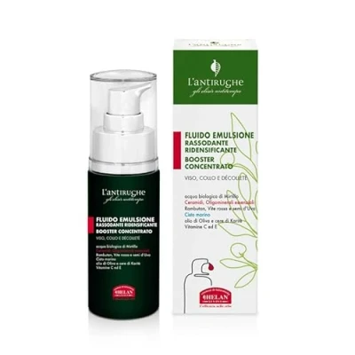 Afbeelding van Helan L&#039;Antirimpel Gezichtsserum hals en decolleté anti rimpel boost concentraat, verstevigende huidverzorging stimuleert collageen vitamine C E antioxidanten, vochtinbrengende vloeistof voor