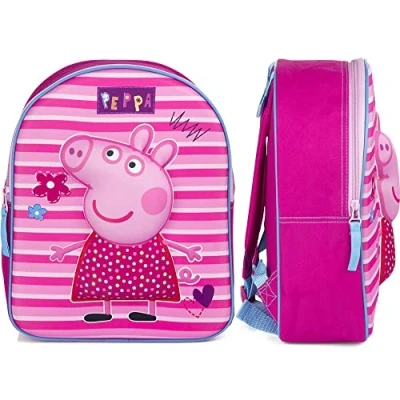 Afbeelding van Nickelodeon Rugzak Peppa Pig 3d Junior 9 Liter Polyester Roze