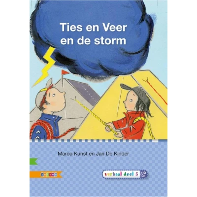 Afbeelding van Veilig leren lezen Ties en Veer de storm AVI E3