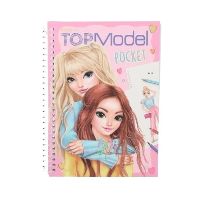 Image de Dessin et coloriage enfant Top Model Album à colorier de poche