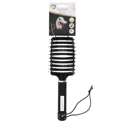 Image de Excellent Brosse Queue et Crinière Horse Supreme Noir