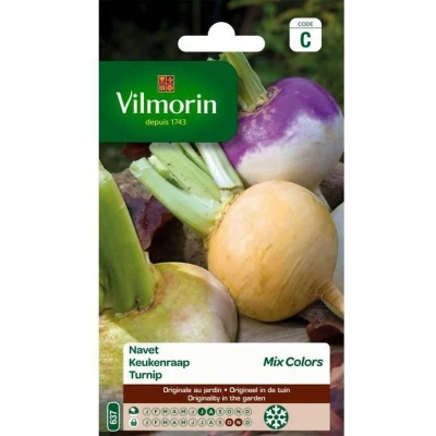 Afbeelding van Vilmorin Keukenraap Mix Colors