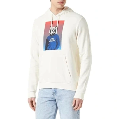 Afbeelding van Kappa Sweacat Capuchon Beige M Man