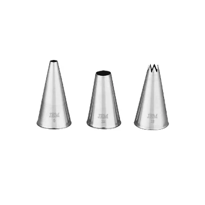 Afbeelding van PME Spuitmondjes Bolletjes &amp; Schelpen Set/3