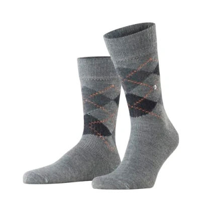 Afbeelding van Burlington Preston Sokken, Heren, Maat: 40/46, Light grey