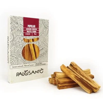 Afbeelding van Palo Santo Stokjes Populaire Ayabaca kwaliteit natuurlijke wierookstokjes voor angst, meditatie, ontspanning 100% houtstokjes Sjamanistische 13 Sticks