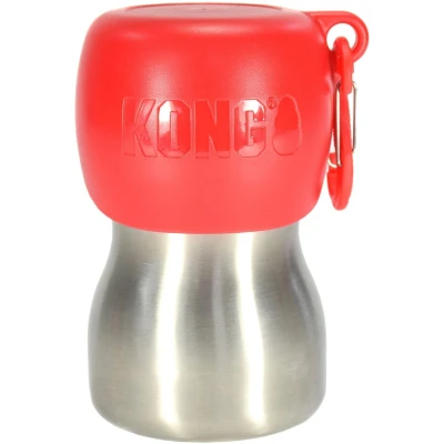 Afbeelding van Kong H2O Drinkfles Rvs Rood 280 ML (398372)