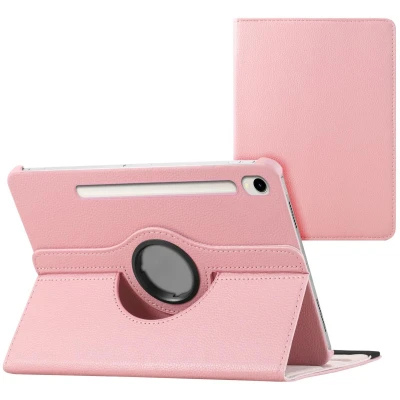 Afbeelding van iMoshion Tablet Hoes Geschikt voor Samsung Galaxy Tab S9 11.0 inch FE / 360 Draaibare Bookcase Roze