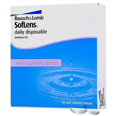 Afbeelding van +3.75 SofLens® Daily Disposable 90 pack Daglenzen BC 8.60 Contactlenzen
