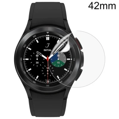 Afbeelding van Screen protector Film Full cover Geschikt voor de Samsung Galaxy Watch 4 Classic 42mm