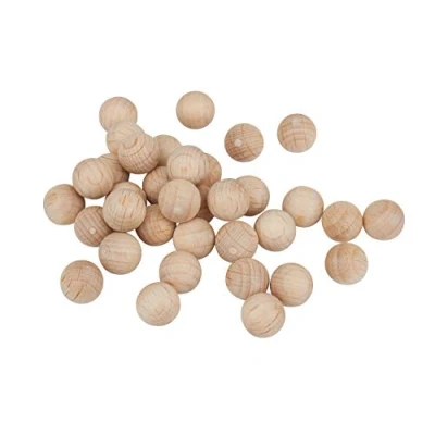 Afbeelding van Rayher Hobby 35 stuks houten ballen zonder boren 10 mm