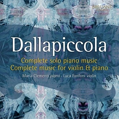 Afbeelding van Luca Fanfoni Dallapiccola: Complete Music For Piano And Violin (CD)