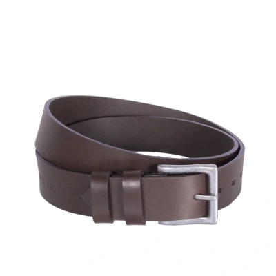 Afbeelding van The Chesterfield Brand Leren Riem Brandon Bruin