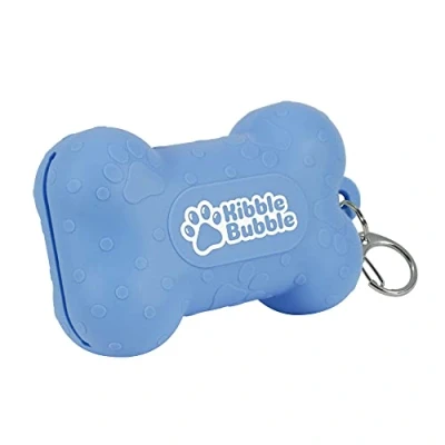 Afbeelding van Kibble Bubble Hondensnoepzak Kleine Siliconen Training Tas Huisdier Waterdichte Snacktas Bot Blauw