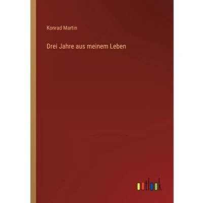 Afbeelding van Drei Jahre aus meinem Leben