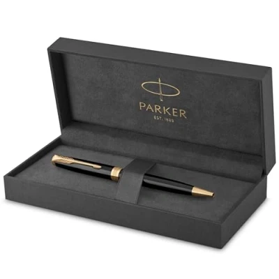 Image de PARKER SONNET BILL M LAQUE NOIR GT