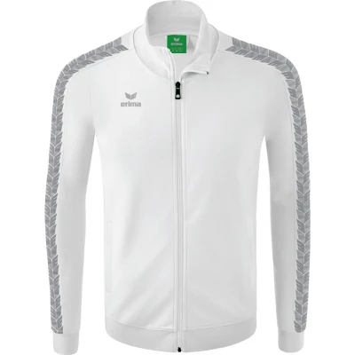 Afbeelding van Erima Essential Team Tracktop jack wit/monument grey