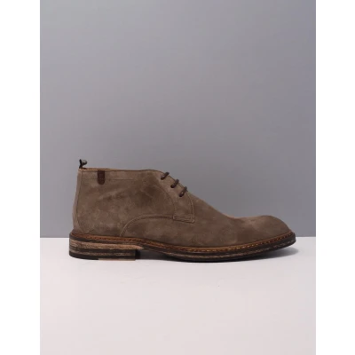 Afbeelding van Floris van Bommel heren nette schoenen leer bruin