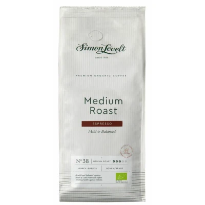 Afbeelding van Simon Levelt Koffie Medium Roast Espresso Bio 1000 gr