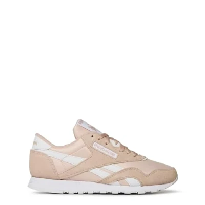 Afbeelding van Reebok CLASSIC NYLON Dames Sneakers Zand/Roze Maat 38