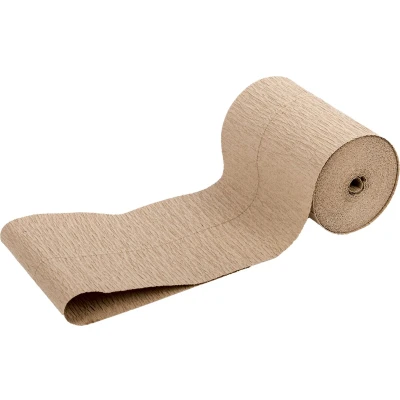 Afbeelding van 25 Rollen Crêpepapier, 10cm Breed+ Rol Tape Bruin