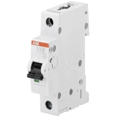 Afbeelding van ABB 2CDS251001R0044 S201 C4 Zekeringautomaat 1 polig 4 A 230 V