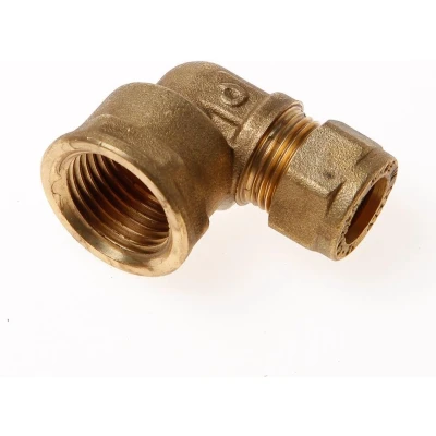 Afbeelding van Installatiebranche Kniekoppeling binnendraads knel 1/2&quot; x 12mm