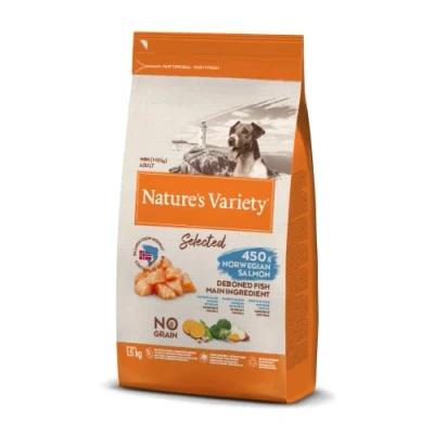 Afbeelding van Natures Variety Selected Adult Mini Norwegian Salmon 1,5 KG