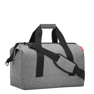 Afbeelding van Reisenthel Travelling Allrounder L twist silver Weekendtas