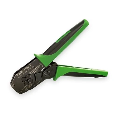Afbeelding van WAGO Variocrimp 4 krimptang 206 1204 krimpbereik 0,25 mm² 4,0 mm², voor adereindhulzen met en zonder kunststof kraag, ontgrendelbare geforceerde vergrendeling krimpen