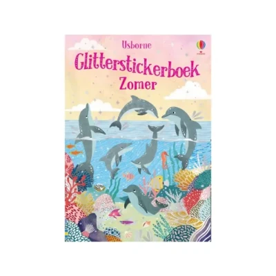 Afbeelding van Uitgeverij usborne glitterstickerboek zomer