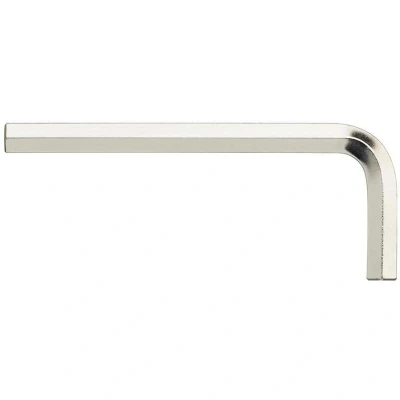 Afbeelding van WIHA 351Z332 stiftsleutel zeskant inchuitvoering kort hoogglans vernikkeld 3/32&#039;&#039; (2,38 mm) 01189