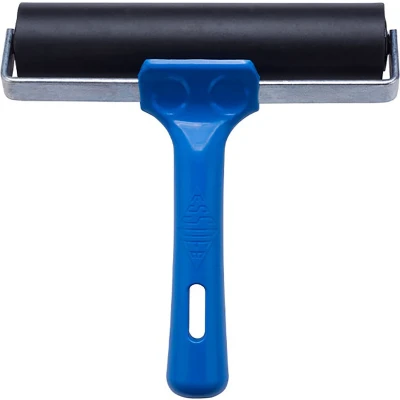 Afbeelding van Essdee Soft Rubber Ink Roller verfroller linosnede print 150mm