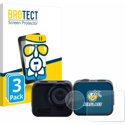 Afbeelding van BROTECT Screenprotector voor Rollei 9s Cube Folie Beschermfolie Beschermglas transparant (3 Stuks)