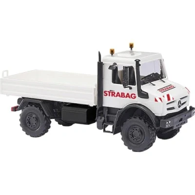 Afbeelding van Busch 51057 H0 Vrachtwagen Mercedes Benz Unimog u 5023, Strabag
