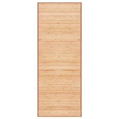 Image de vidaXL Tapis en bambou 80x200 cm Marron247205