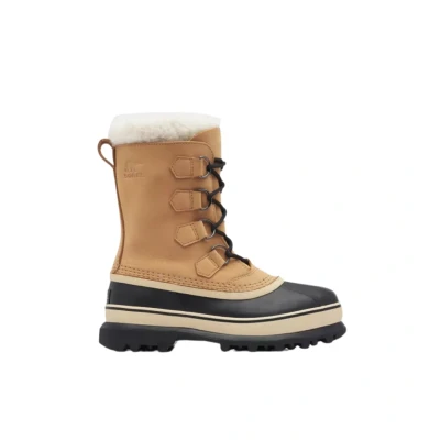 Afbeelding van Sorel Caribou Snowboots, Dames, Maat: 36, Buff Leer/ synthetisch