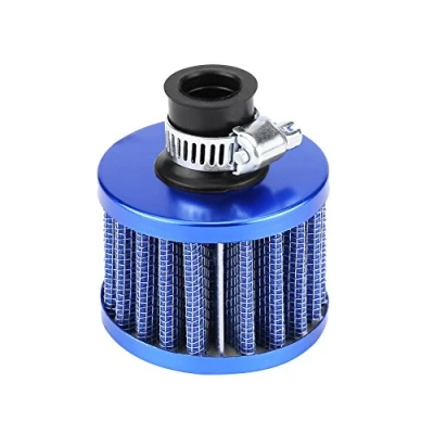 Afbeelding van Keenso Luchtfilter, 12 mm, universele luchtinlaat, paddenstoelvorm, voor voertuigen (blauw)