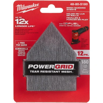 Afbeelding van Milwaukee Schuurgaas Tbv M12 FDSS 67 X 92 MM Korrel K220