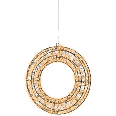 Afbeelding van Micro LED Lichtkrans voor Buiten 960 LEDs 38 cm Kerst