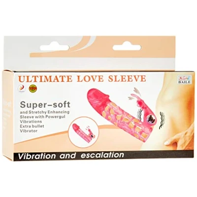 Afbeelding van Crazy Bull Ultimate Vibrerende Penis Sleeve Met Clitoris Stimulator