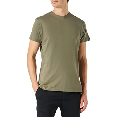 Afbeelding van Mil Tec T shirt met korte mouwen, klassieke militaire stijl, 6 kleuren om uit te kiezen, heren shirt, groen