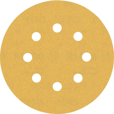 Afbeelding van Bosch Schuurschijf 8 gats wood and paint diameter 125mm K180 blister van 5 schijven